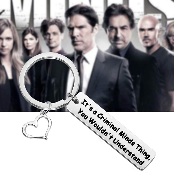 Criminal Minds Inspired Gift It's A Criminal Minds Thing You Wouldn't Understand Keychain Criminal Minds Fans Gift