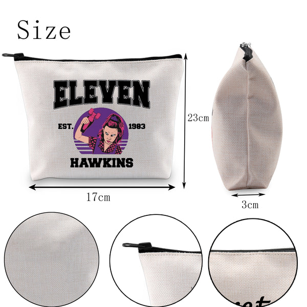 MYOSPARK TV Show Team Eleven Gift Eleven Lovers Gift for Fan Eleven season 4 Cosmetic Bag