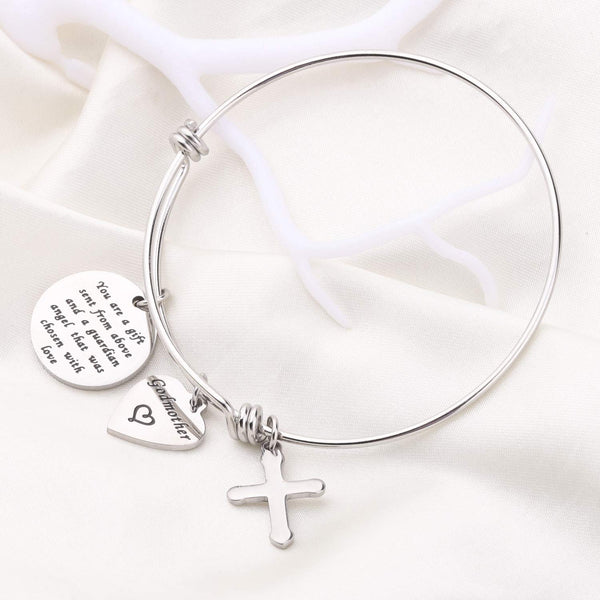 MYOSPARK Godmother Bracelet Godmother Proposal Gifts from Godchild A Godmother is a Gift Sent from above a Guardian Angel that was Chosen with Love