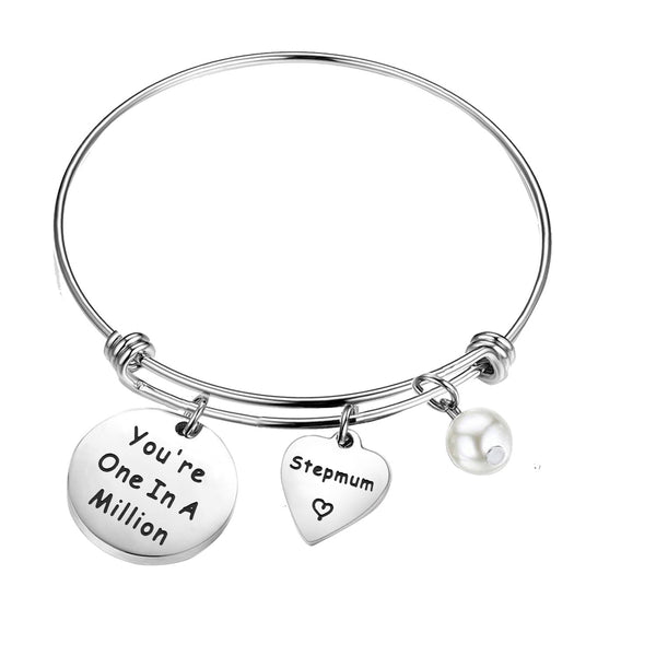 The One in A Million Bracelet  Gift for Stepmother