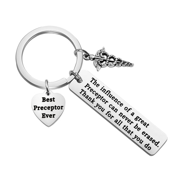 Preceptor Gift Preceptor Keychain Nurse Preceptor Gift Teacher Preceptor Gift Best Preceptor Ever Gift